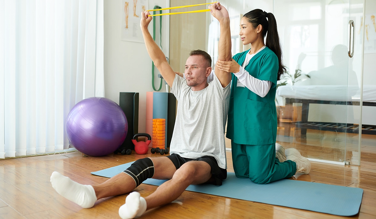 patient stretching band